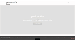 Desktop Screenshot of gestionart-e.com