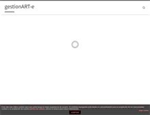Tablet Screenshot of gestionart-e.com